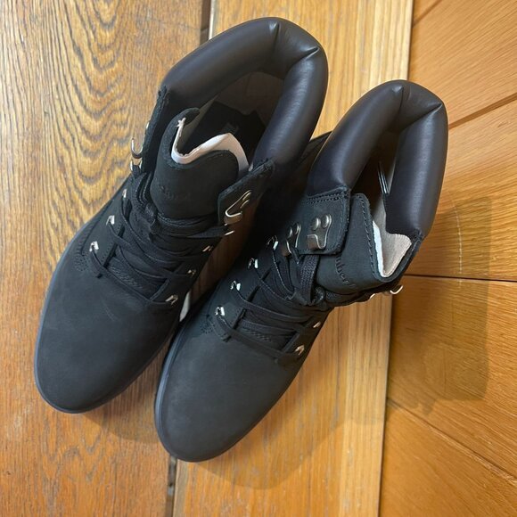 TIMBERLAND WOMEN'S CARNAB COOL 6 '' INCH BOOT BLACK NUBUCK A5NYY SIZE 9 & 10 - Picture 7 of 10